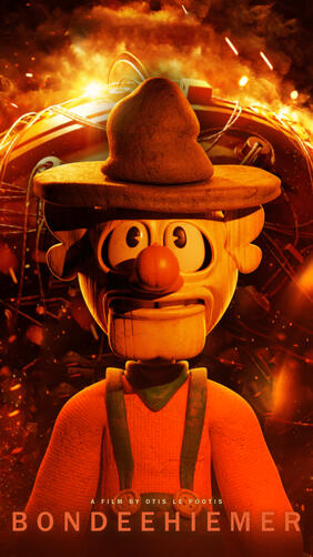 Bondee's Barnyard Poster