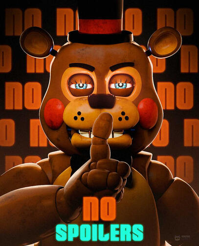 Toy Freddy (NO SPOILERS) Poster