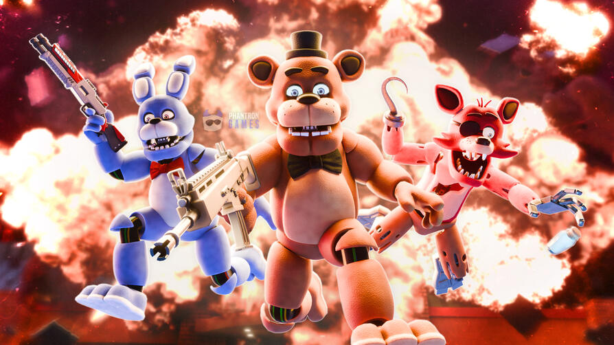 Fortnite X FNaF Thumbnail